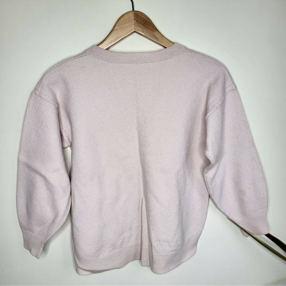 Joie Wool Split Hem Pullover - /Pink - image 3